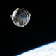Boeing’s Starliner capsule approaching the ISS on May 20, 2022.